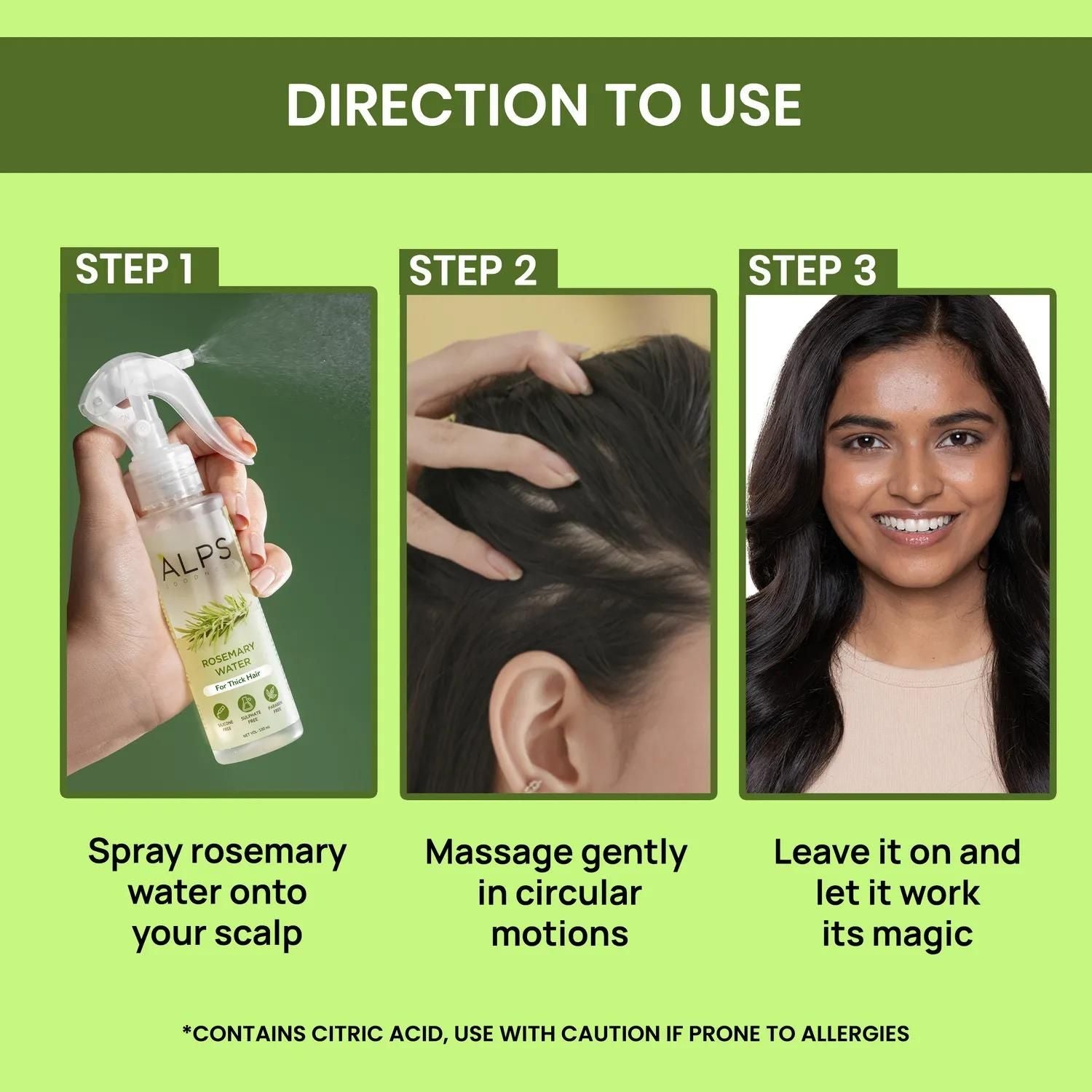 Rosemary Water Hair Spray For Regrowth Buy 1 Get 2 Free